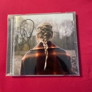 Taylor Swift signed evermore CD